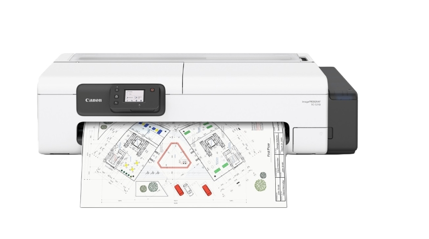 Jüngste Firmenblogs über Canon rüstet Desktop-Großformatdrucker der TC-5210-Serie auf: Kompaktes Design mit Multi-Size-Unterstützung steigert den Design-Arbeitsaufwand