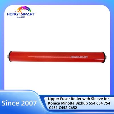 kaufen Oberer Fuser-Roller mit Hülle für Konica Minolta Bizhub 554 654 754 C451 C452 C652 Farbkopierer Wärmeroller HONGTAIPART on-line-Fertigung