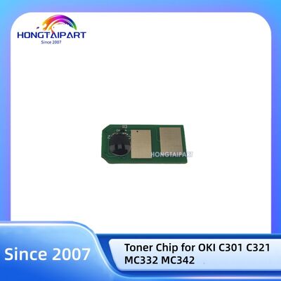 kaufen Toner-Chip 44973546 für OKI C301 C321 MC332 MC342 Farbdrucker Chips Ersatzteile Hongtaipart on-line-Fertigung