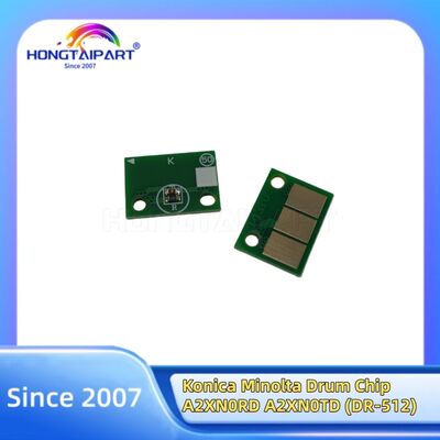 kaufen Trommelchip für Konica Minolta BH C224 C364 C284 C454 C554 C224e C284e C454e C258 C308 A2XN0RD (DR-512K) A2XN0TD (DR-512) DK-512 DK512 Ersatzteile Lieferungen Hongtaipart on-line-Fertigung