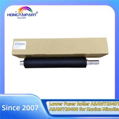 kaufen Unterer Fuser-Roller A5AW720401 A5AW720400 für Konica Minolta Press C6085 C6100 C6110 C1085 C1100 Ersatzteile Lieferung Hongtaipart Wärme Fuser Druck on-line-Fertigung