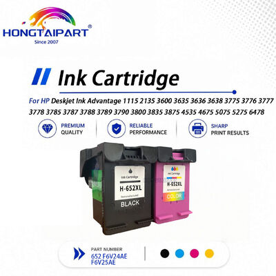 kaufen 652 Tintenpatrone F6V24AE F6V25AE für HP Deskjet 1115 2135 3600 3635 3636 3638 on-line-Fertigung