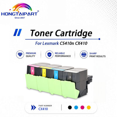 Besorgen Lexmark CX410 Tonerkartusche mit klarem Bild und geringem Defekt für CS410n CX410 Office-Multifunktionsdrucker on-line-Fertigung