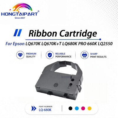 Besorgen Clear Print Long Service Epson LQ-680K Farbbandkassette für LQ670K LQ670K+T LQ680K PRO 660K LQ2550 Drucker on-line-Fertigung
