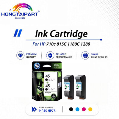 Besorgen Chip-validierte Original HP45 51645A & HP78 6578D Tintenpatrone, blutungsfrei, archivstabil, kompatibel für HP 710c 815C 1180C 1280 CAD Plotter on-line-Fertigung