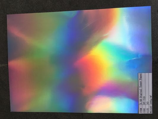 Toner-Papier-glänzendes Papieranzeigen-Ausstellungs-Rahmen-Papier 2.5D Digital