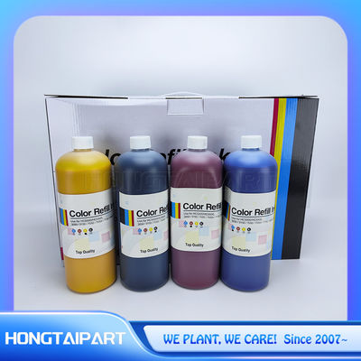 Flaschen mit Farbnachfüllfarbe S-4670 S-4671 S-4672 S-4673 für Riso ComColors HC 5000 5500 3050 7050 9050 mit Chip CMYK