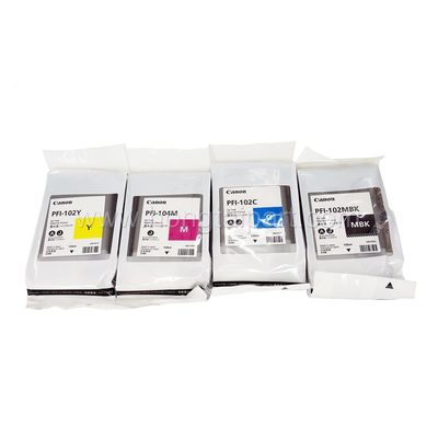 Drucker Ink Cartridge für Canon iPF-500 510 600 605 610 650 655 700 710 720 750 755 (PFI-102)