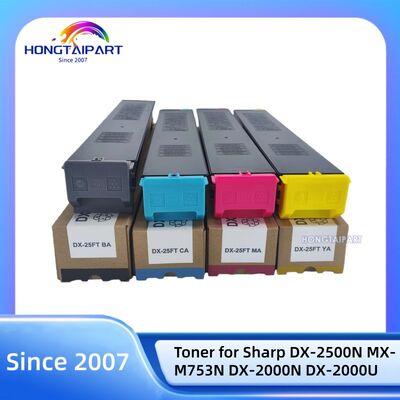 Toner (20K) DX-25FTBA (7K) DX-25FTCA DX-25FTMA DX-25FTYA für Sharp DX-2500N MX-M753N DX-2000N DX-2000U