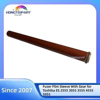 Fuser Film Hülle mit Getriebe FM-076 für Toshiba ES 2555 3055 3555 4555 5055 Fuser Gürtel Ersatzteile Hongtaipart