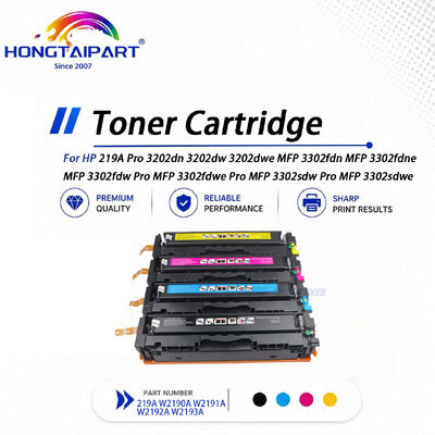 Hohe Reichweite 219A W2190A W2191A W2192A Tonerkartusche für HP Pro 3202 3302 MFP