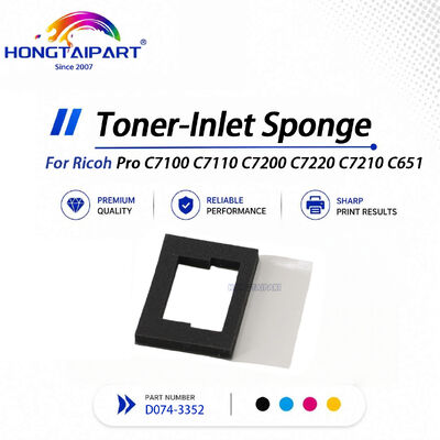 D074-3352 Staubdämpfer Toner-Eingangsschwamm Pulverdichtung Abmessung kompatibel mit Ricoh Pro C7100 C7110 C7200 C7220 C7210 C651