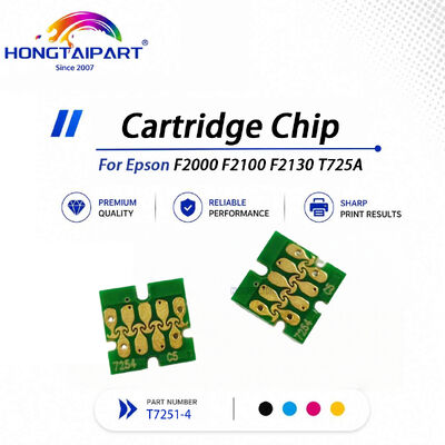 Signalreagierender T7251-4 Einweg-Patronenchip Kontakt-solide Kalibrierung Präzise Kompatibel für Epson F2000 F2100 F2130 T725A