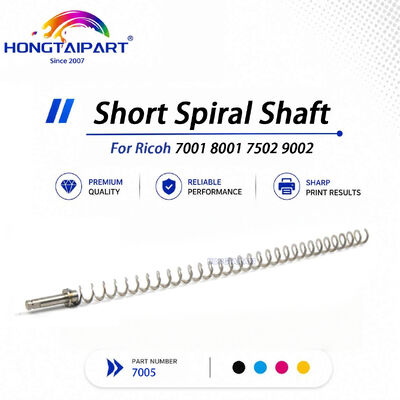Anti-Blockage Short Spiral Shaft For Ricoh 7001 8001 7502 9002 Copier Drum Unit Parts