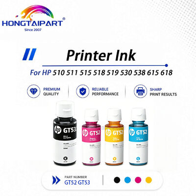 Anti-Clog Vivid Color Druckertinte GT52 GT53 für HP 510 511 515 518 519 530 538 615 618
