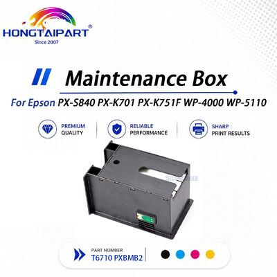 Stabile Wartungsbox T6710 PXBMB2 für Epson PX-S840 PX-K701 PX-K751F WP-4000 WP-5110 Drucker