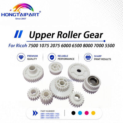 Stabile obere Rollengetriebe AB01-1490 AB01-1466 AB01-1491 AB01-7617 AB01-1469 AB03-0734 Für Ricoh 7500 1075 2075 6000 6500 8000 7000 5500 Kopierer